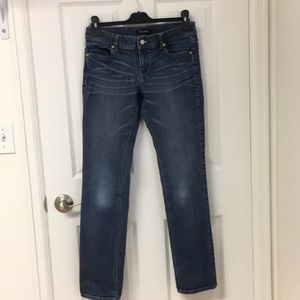 White House Black Market Straight Cut Jeans